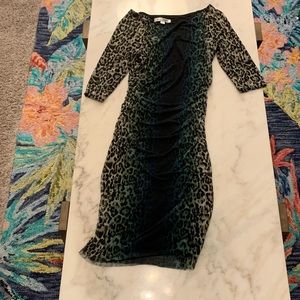 Kay Unger Used Cheetah print dress